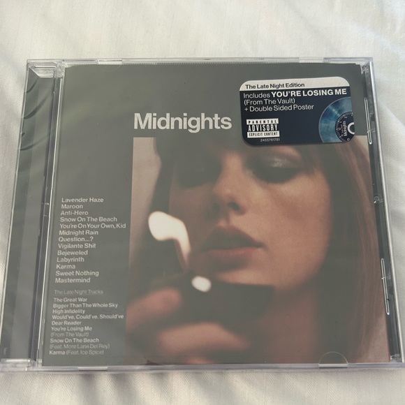 Taylor Swift Midnights The Late Night Edition - Picture 1 of 2